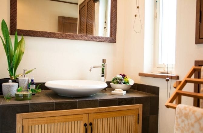 salle de bain japonaise