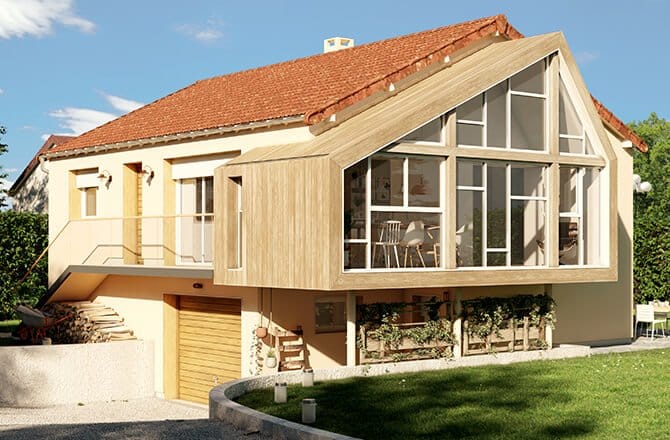 extension mur pignon