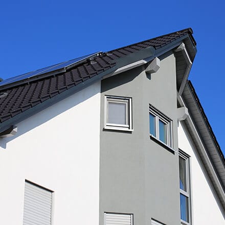 Couleurs façade moderne