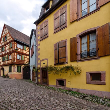 Couleur façade :  ocre