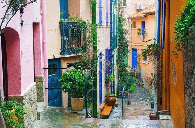 Couleurs de façades chaleureuses