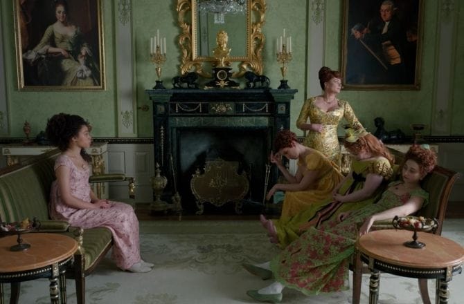 deco bridgerton style regence