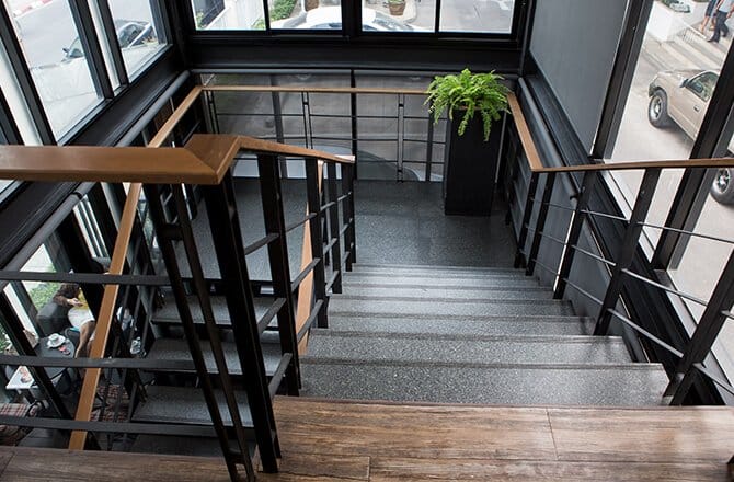 Hauteur garde-corps escalier