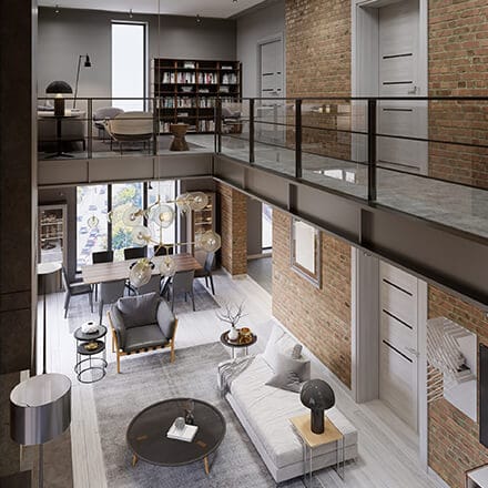 Hauteur garde-corps mezzanine