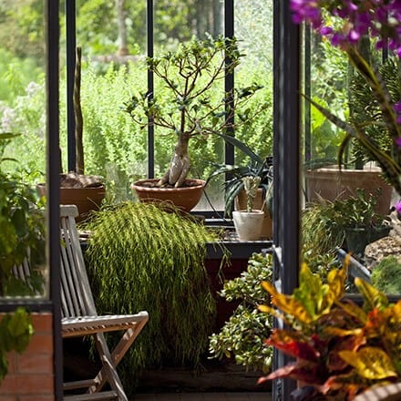 Verrière extérieure véranda