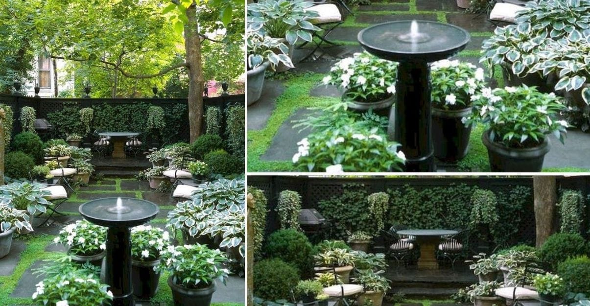 comment aménager un petit jardin de ville