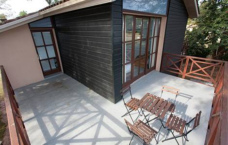 Construire une terrasse en béton