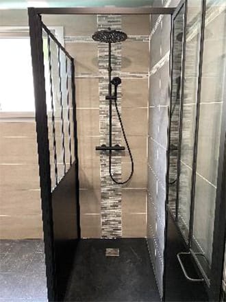 Douche Italienne par Adriano M., plombier dans le 91