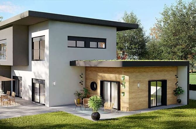 Extension sur le côté rupture