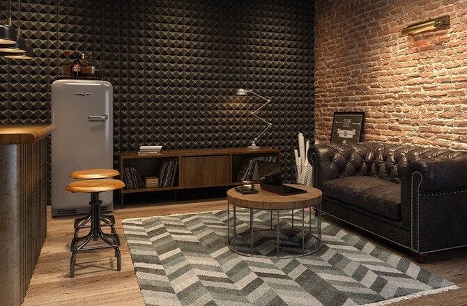 Extension en sous-sol pour un bar