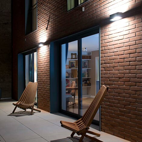 Plaquette murale en Terrecuite TERREAL gamme TERRAE