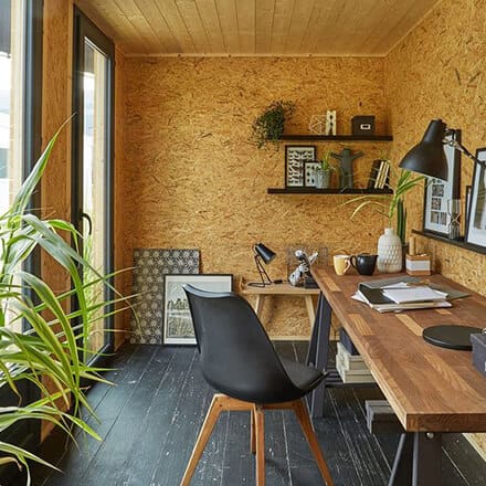 Construire un bureau de jardin en ossature bois