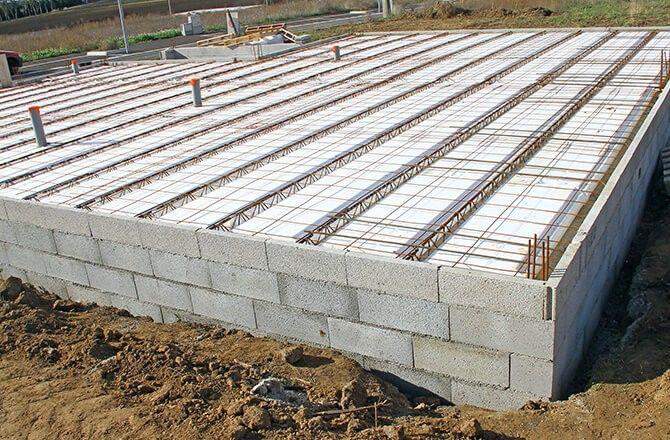 Le soubassement de type vide-sanitaire