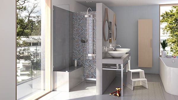 Panneau de construction à carreler wedi