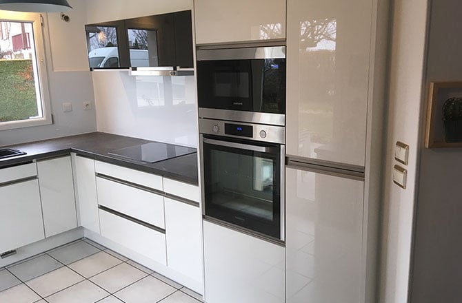 Cuisine par Loïc M, agenceur à Grenoble.