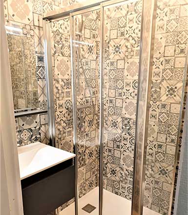 Douche par Florian G., plombier à Nantes