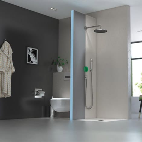 Cloison modulaire wedi avec iBox intégré