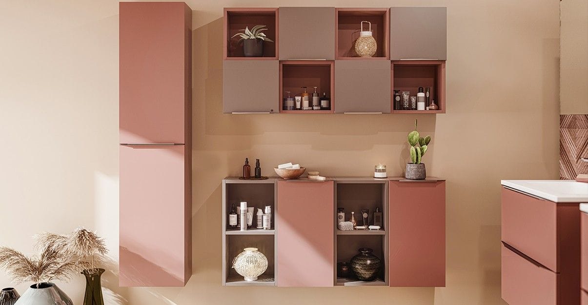 Salle de bain ouverte meuble