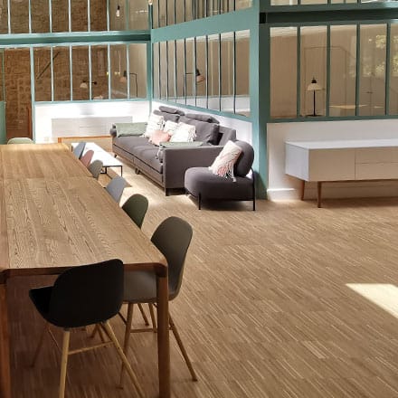 Parquet réalisé par Ilyas B., EGB à Marcoussis.