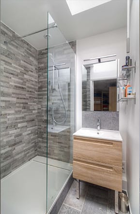 Salle de bain par Marius P., EGB du réseau Saint-Gobain