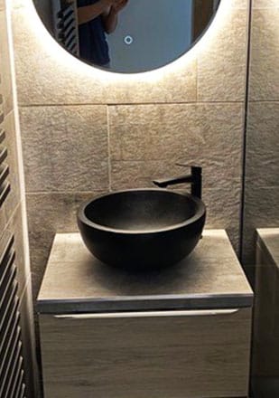 Vasque par Luciano P., plombier à Soisy sur Seine.