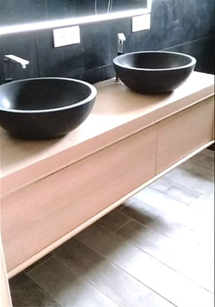 Salle de bain réalisée par Ludovic B., EGB à Mas.