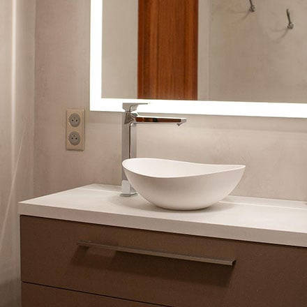 Vasque par René M., installateur à Montpellier.