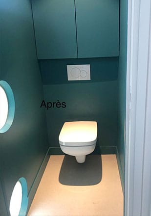 WC par Abdelhafid B., plombier