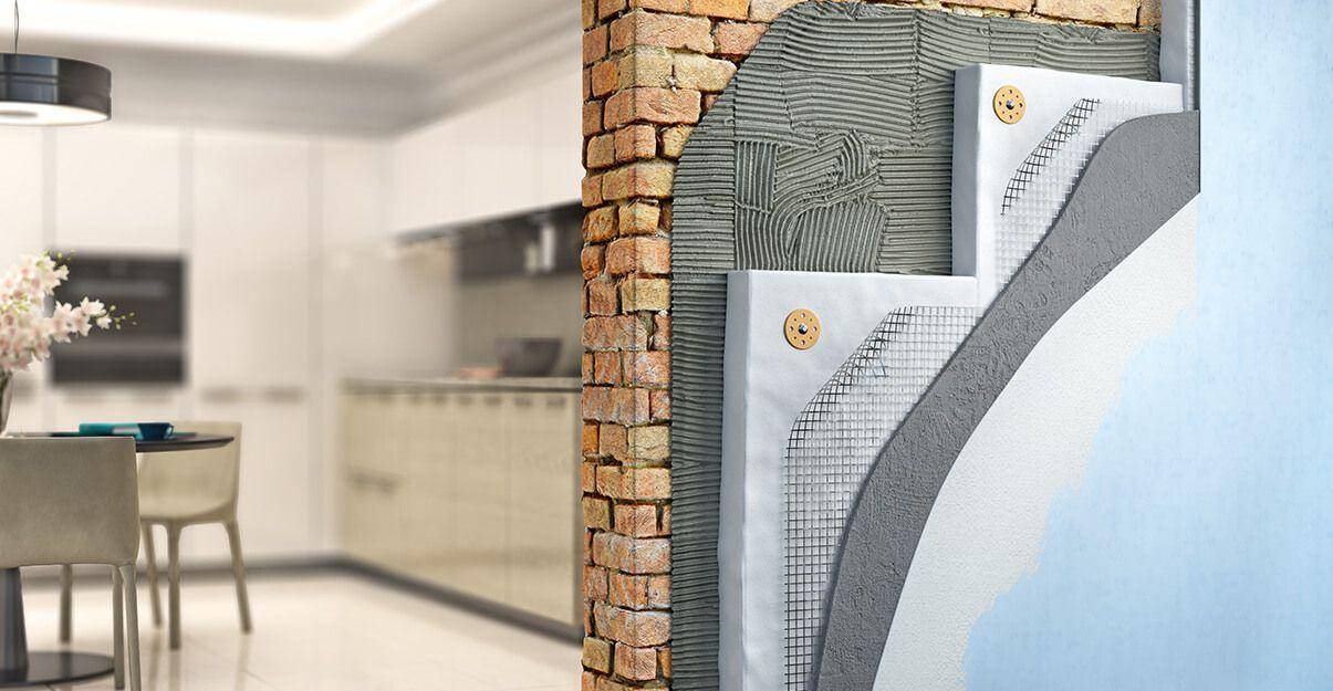 Isolation thermique par l’extérieur superposition matériaux