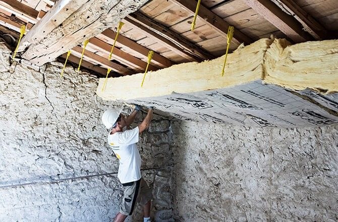 isolation comble rampants laine de verre