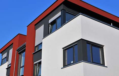 Ravalement de façade avec enduit