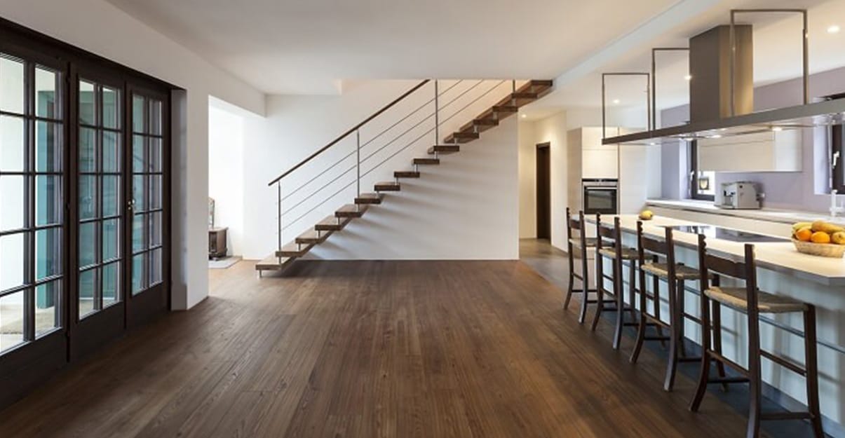 implantation de l’escalier