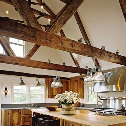 Poutres apparentes luminaire