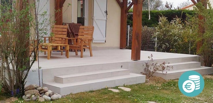 guide prix terrasse béton