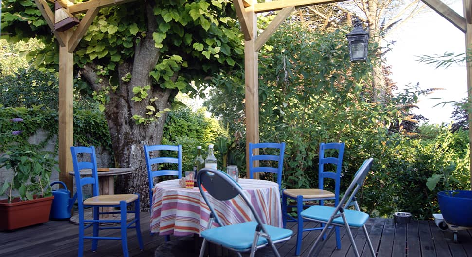 Construire une terrasse sur pilotis