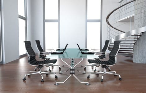 Dans les locaux techniques, commerces