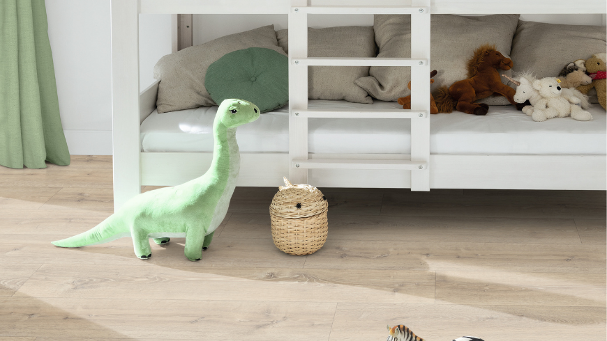 Ambiance Jungle et aventure avec les revêtements de sol EGGER, collection Pure Nature,EPC026