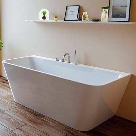 une baignoire ilot moderne et design