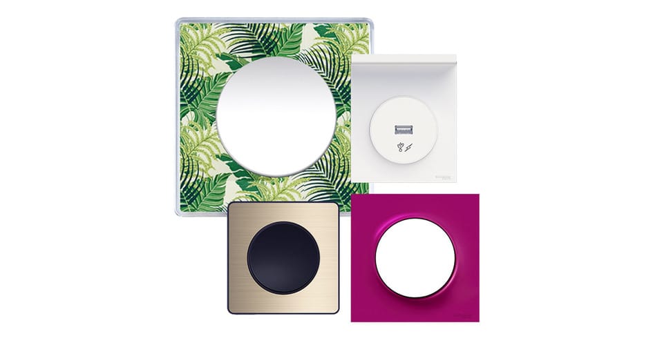 Prises et interrupteurs ODACE Schneider Electric