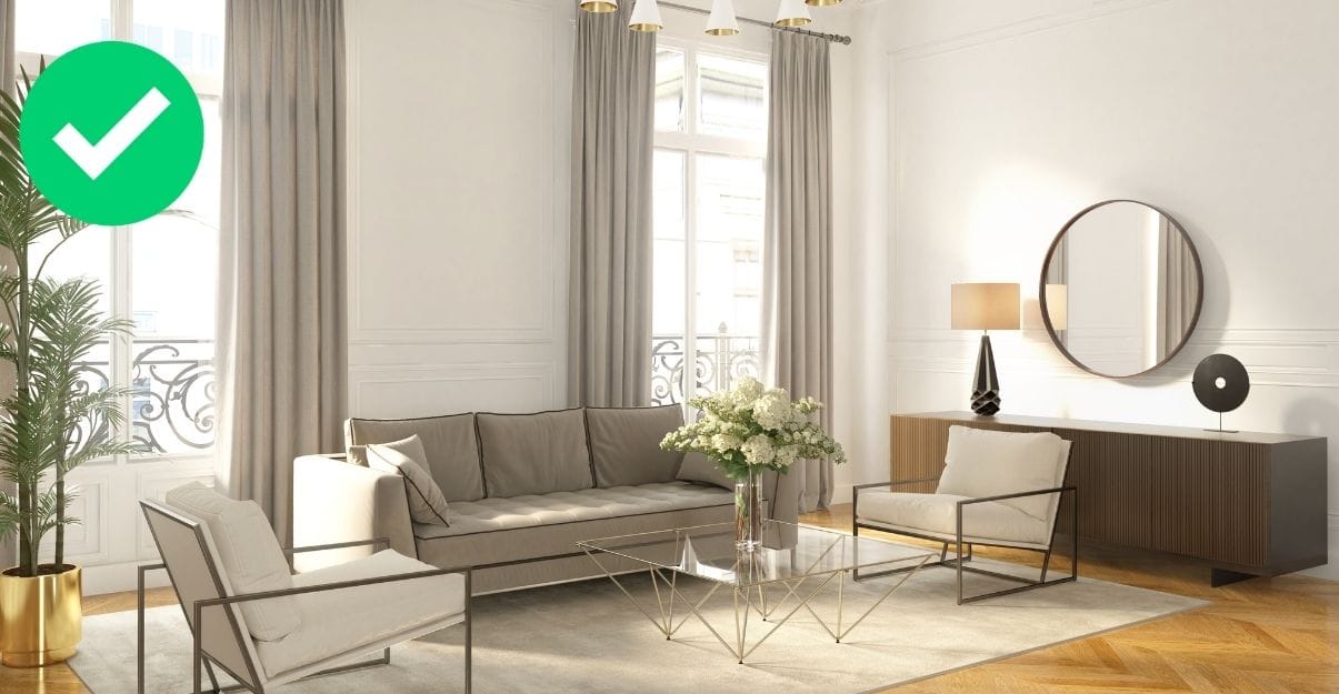 erreur agencement salon 