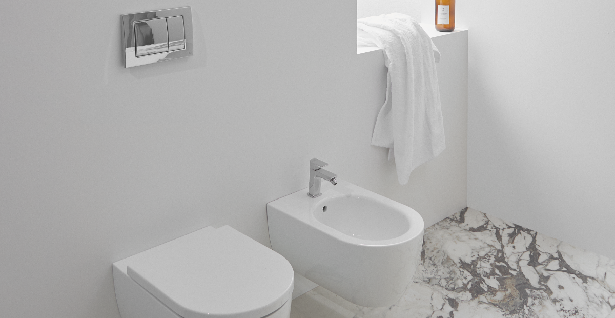 Bidet et WC Blend Curve - Atelier Collections IDEAL STANDARD