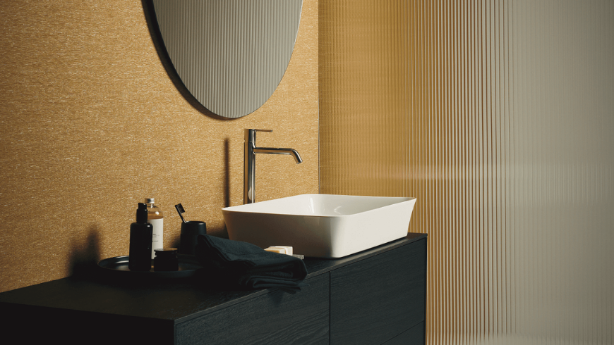 Lavabo Ipalyss, céramique Blanche, mitigeur Joy - Atelier Collections - IDEAL STANDARD