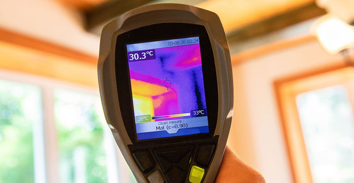 DPE Audit énergétique humidité qualité de l’air ponts thermiques