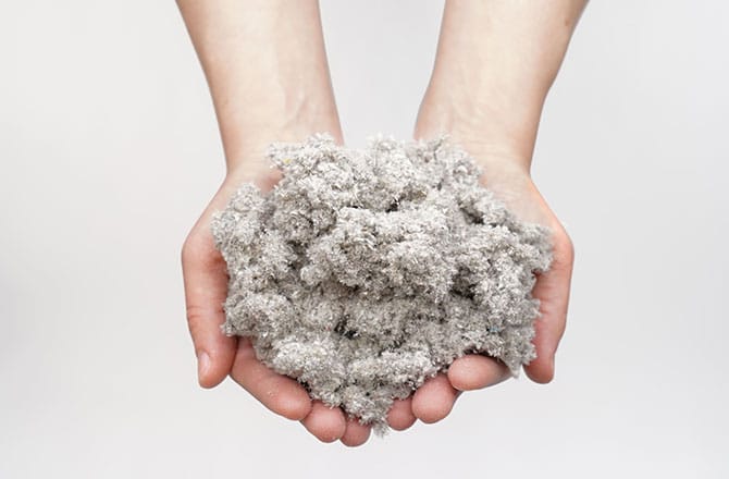 isolation naturelle – Ouate de cellulose