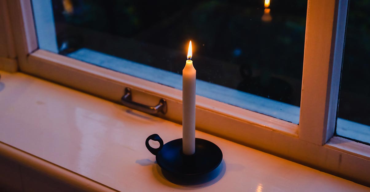 Isolation thermique le test de la bougie