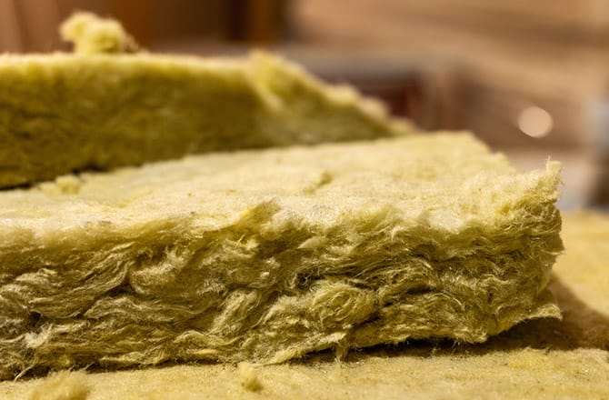 La laine de roche est une laine minérale