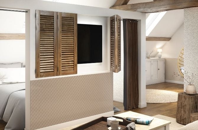 Idée 2 : Des combles aménagés en dortoir 