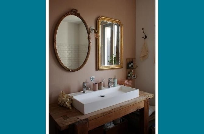 miroir salle de bain original