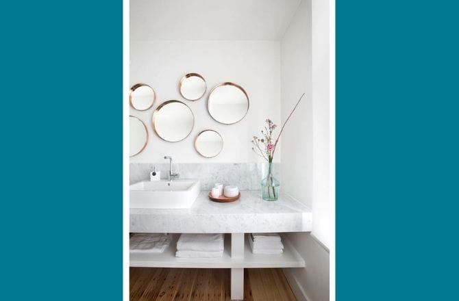 miroir salle de bain original