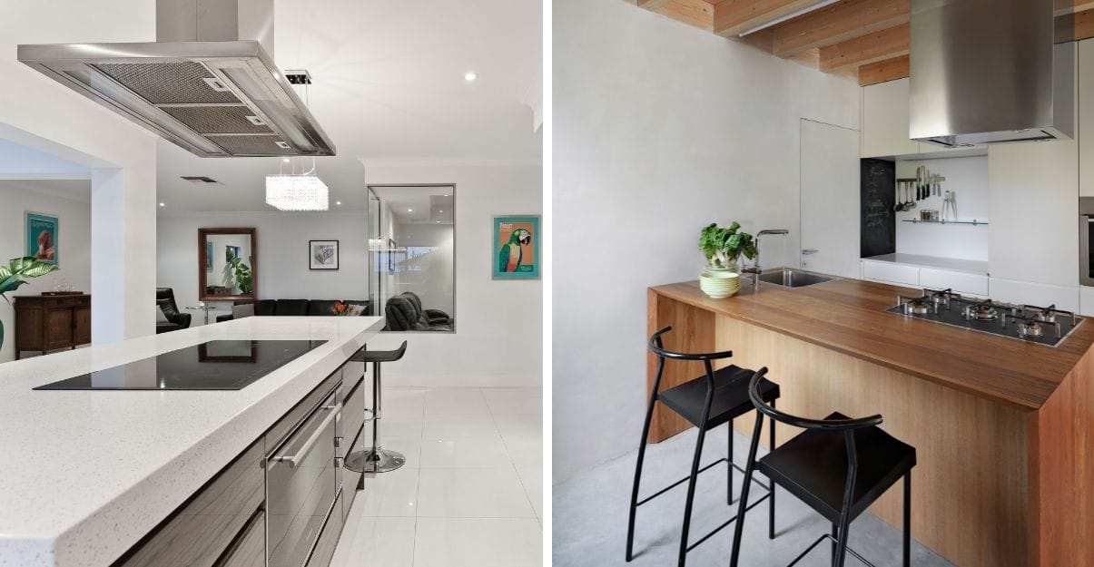 plan de travail simple a nettoyer